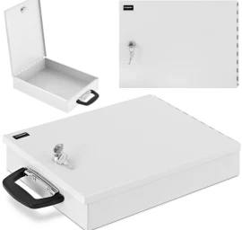 Užrakinamas Metalinis Seifas Dokumentams 355 X 255 X 70 Mm Din A4