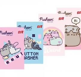 Užrašų Knygutė A6 50 Lapų Paprastas Katė Pusheen #cz