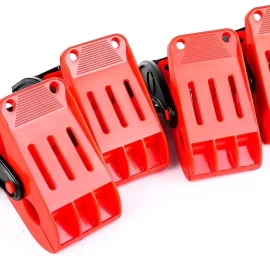 Užspaustukų rinkinys | Heavy Duty ABS+stainless steel | 4 vnt. (MC4S)