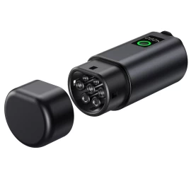 V2l Type 2 – Schuko 3500 W Adapteris Su Galios Rodikliu, Skirtas Elektromobiliams