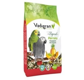 VADIGRAN Parrot Tropical lesalas didžiosioms papūgoms su vaisiais 650g, 431