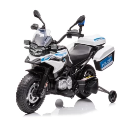 Vaikiškas elektrinis policijos motociklas HATIS BMW F850 GS