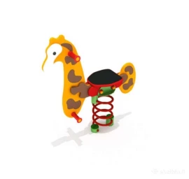 Spyruoklinė sūpynė žirafa