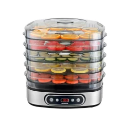 Vaisių ir daržovių džiovintuvas 320–380 W, 18,5 l HFD-K380SSBK HEINNER
