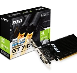 Vaizdo Plokštė Msi Geforce Gt 710 2 Gb Ddr3 (gt 710 2gd3h Lp X 5)