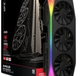 Vaizdo Plokštė Xfx Mercury Rx 9070xt Oc Gam E Rgb 16gb Gddr6 (97trgbbb9)
