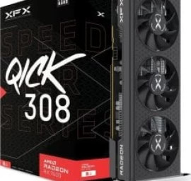 Vaizdo Plokštė xfx Radeon Rx 7600 Speedster Qick308 Core Gaming 8gb Gddr6 (rx-76pqickby)
