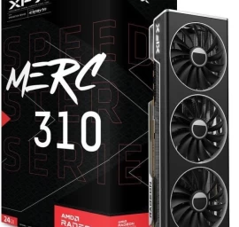 Vaizdo Plokštė xfx Radeon Rx 7900 Xtx Speedster Merc 310 Black Edition 24gb Gddr6 (rx-79xmercb9)
