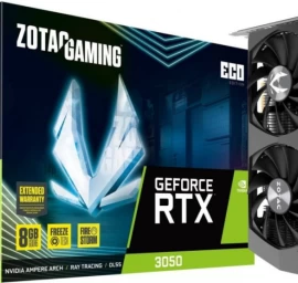 Vaizdo Plokštė Zotac Geforce Rtx 3050 Eco 8gb Gddr6 (zt-a30500k-10m)