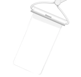 Vandeniui Atsparus Dėklas 7,2&#039;&#039; Telefonui Su Cilindriniu Užsegimu Ipx8 Aquaglide - Baltas