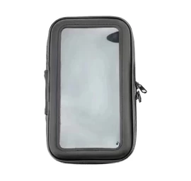 Vandeniui Atsparus Motociklo Telefono Dėklo Laikiklis (didžiausias Telefono Dydis: 165 Mm X 80 Mm), Juodas (be Tvirtinimo Prie Vairo)