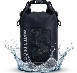 Vandeniui Atsparus Telefono Krepšys Juodas Redcliffs