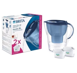 Vandens filtravimo indas Brita MARELLA XL. 3.5 l. mėlyna+ 2 filtrai
