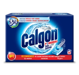 Vandens minkštiklis Calgon 3in1 skalbimo mašinoms 30 vnt