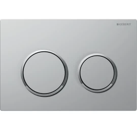 Vandens nuleidimo mygtukas Geberit Omega 20, matinis chromas 115085JQ1