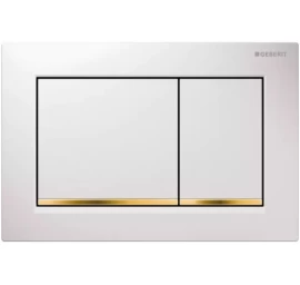 Vandens nuleidimo mygtukas Geberit Omega 30, baltas 115080KK1