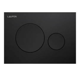 Vandens nuleidimo mygtukas Laufen Ineo Moon H9001147160001, juodas matinis