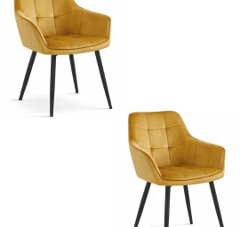 Varsi Kėdė - Kario Aksomas / Juodos Kojos X 2