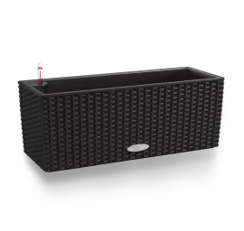 Vazonas Lechuza BALCONERA Cottage 50 grafito juodumo, 15609