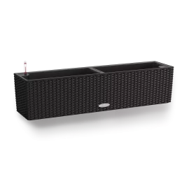 Vazonas Lechuza BALCONERA Cottage 80 grafito juoda, 15619