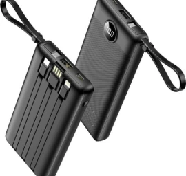 Veger C10 (W1116) Išorinė baterija (Power Bank) 10000mAh, 5V 2A, Juoda