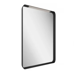 Veidrodis STRIP I 500x700 juoda, LED apšvietimas, X000001569