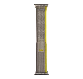 Velcro Trail Dirželis apple Watch 38 / 40 / 41 Mm šviesiai Pilkas