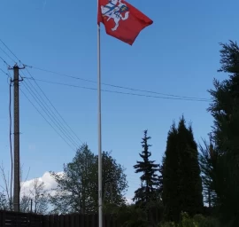 Vėliavos stiebas 8 metrų aukščio