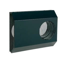Ventiliacinės lauko grotelės CVVX 160 juodos