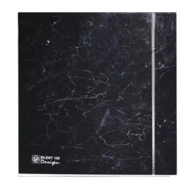Ventiliatorius SOLER ampPALAU SILENT-100 CZ MARBLE BLACK DE SIGN - 4C, 5210611900