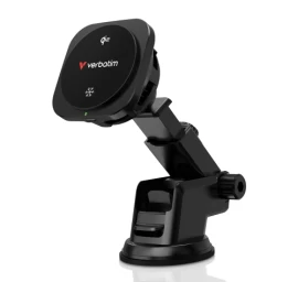 Verbatim 31861 Charge 'n' Drive Qi2 Magnetinis belaidis automobilinis įkroviklis, Juoda