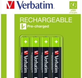 Verbatim 49514 Įkraunamos baterijos NiMH AAA HR03 950mAh (4 vnt pakuotėje)