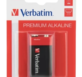 Verbatim 49924 Alkaline baterija 9V (Hangcard) (1 vnt pakuotėje)