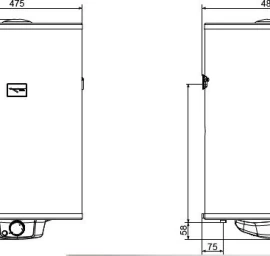 Vertikalus elektrinis vandens šildytuvas Stiebel Eltron PSH 150 Classic, 150L