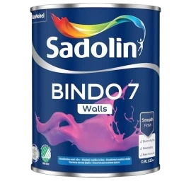 Vidaus dažai SADOLIN Bindo 7 A bazė, 0,9l balta sp.
