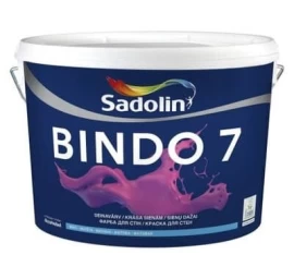 Vidaus dažai SADOLIN Bindo 7 C bazė, 10l bespalviai matiniai