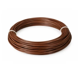 Viengyslis elektros laidas AV 1,5 mm², rudas