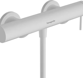 Vienos svirties dušo maišytuvas Hansgrohe Tecturis S, balta matinė, 73622700