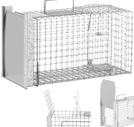 Vienpusė žiurkių Gaudyklė 500x200x270 Mm Kit