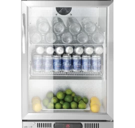 Vienų Durų Led šaldytuvas 75 L 120 W 53x50x84 Cm - Sidabrinis