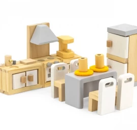 Viga 44038 Polarb Virtuvės Baldų Komplektas Su Valgomojo Stalu