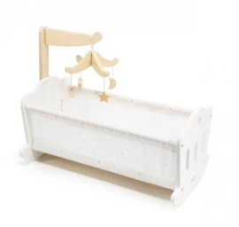 Viga 44235 Polarb Medinis Lopšys-lova Lėlėms