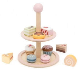 viga 44284 polarb Saldžioji Lėkštė - Mediniai Makaronai Ir Pyragaičiai