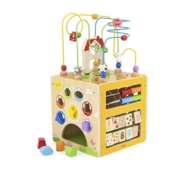 Viga 44591 Mokomasis 5-in-1 Kubas Su Erdviniu Labirintu