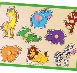 Viga 50019 Dėlionė - Zoologijos Sodas