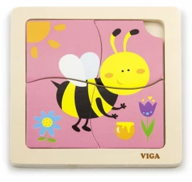 Viga 50138 Dėlionė Ant Kaladėlės - Bitė