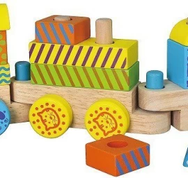 Viga 50572b Spalvotas Traukinys