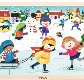 Viga 51272 Dėlionė keturi Metų Laikai - žiema