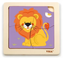 Viga 51316 Dėlionė Ant Kaladėlės - Liūtas