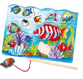 Viga 58423 Magnetinės Dėlionės - žuvies Gaudymas